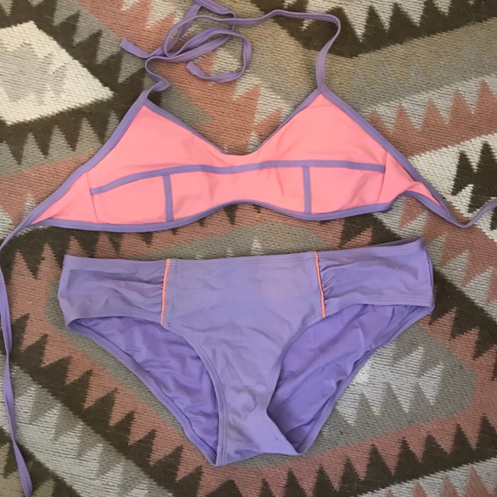 Pink/Purple Aerie Bikini